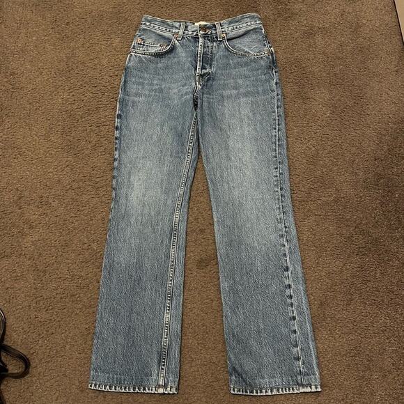 Doen Mid Rise Straight Leg Jeans - Picture 2 of 5